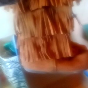 Fringed boots